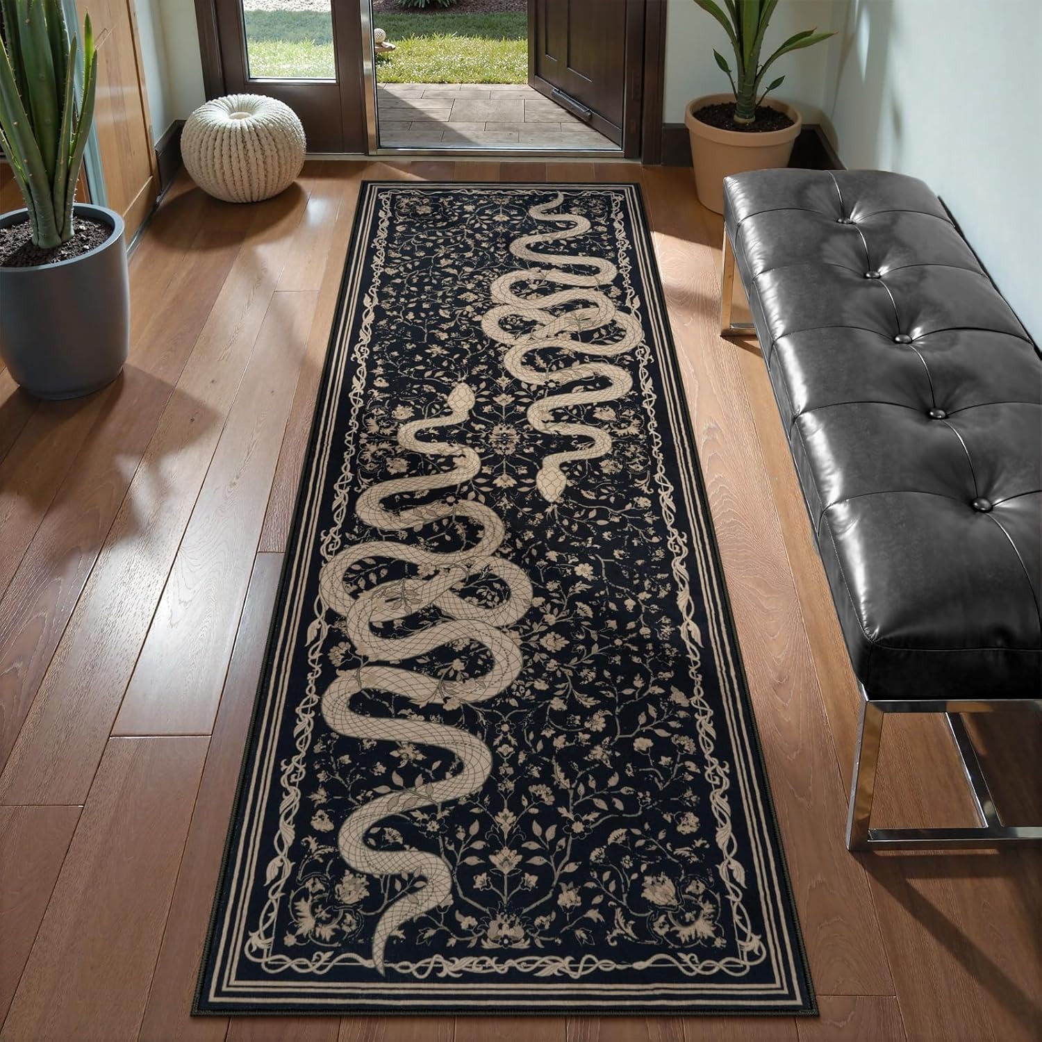 Home Decor Online Free - Hal Tapijt Runner Tapijt Zwart Lange