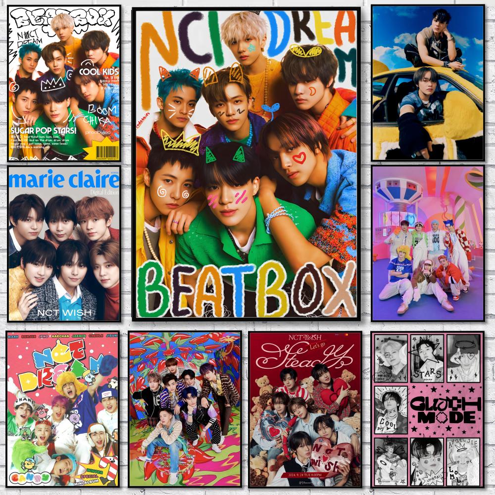 Home Decor Korea - Hot Korea Kpop Band N-NCT Wish