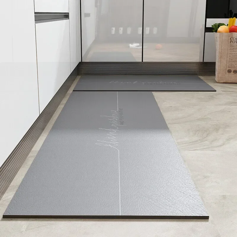 Home Decor Online Free - Keukenvloermat Pvc Leer Waterdicht Tapijt Woondecoratie