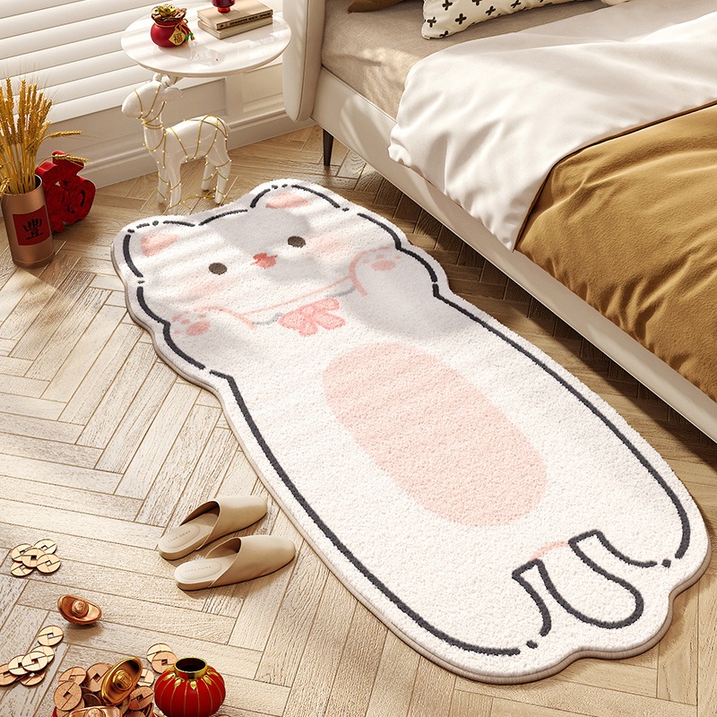 Schattig kattentapijt slaapkam - Home Decor Online Free recensie en prijs