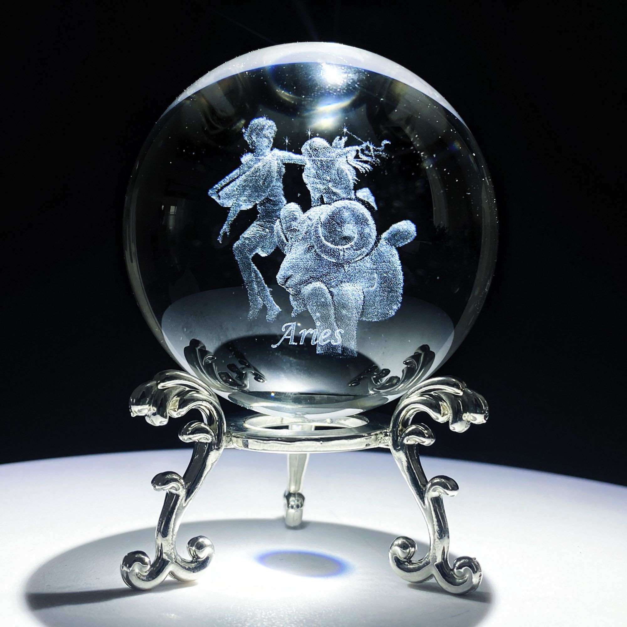 6cm 3D Kristallen Bol 'Sterren - Home Decor Etsy recensie en prijs