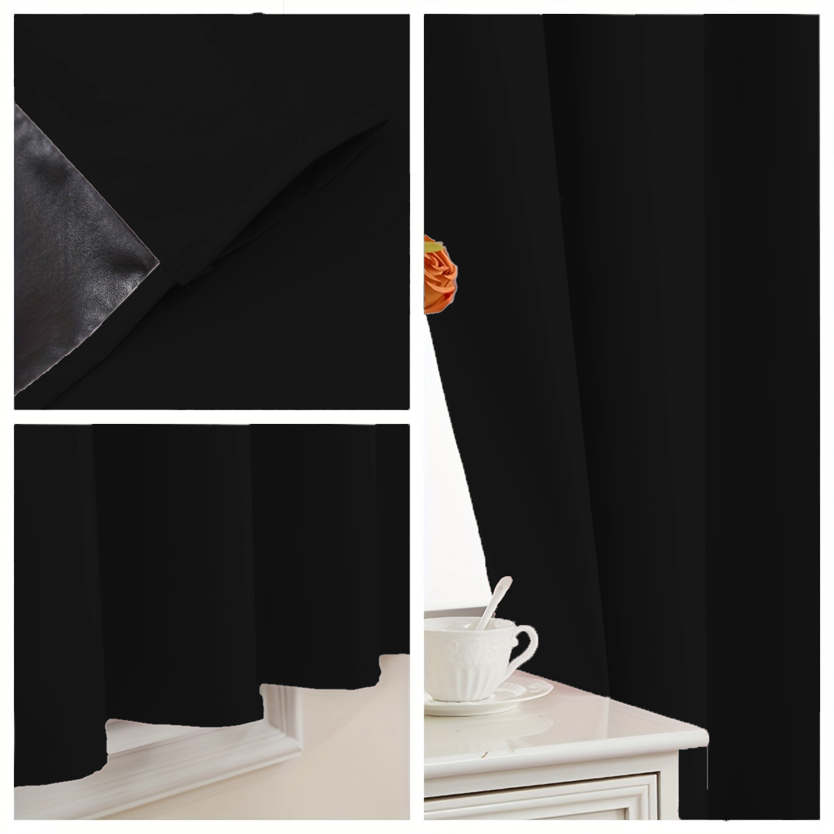 1 stuk eenvoudige effenkleurig - Home Decor Curtain recensie en prijs