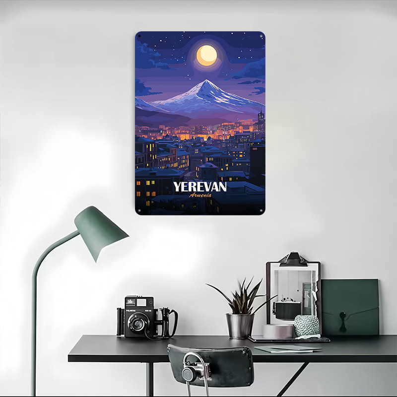 Yerevan Armenië Nachtlandschap - Home Decor Yerevan recensie en prijs