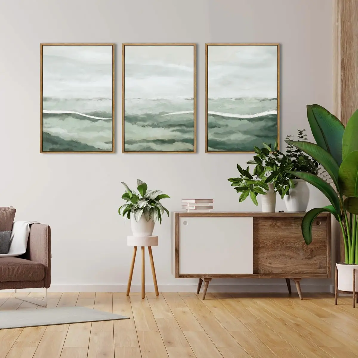 3 stks/set Canvas Saliegroen A - Home Decor Green recensie en prijs