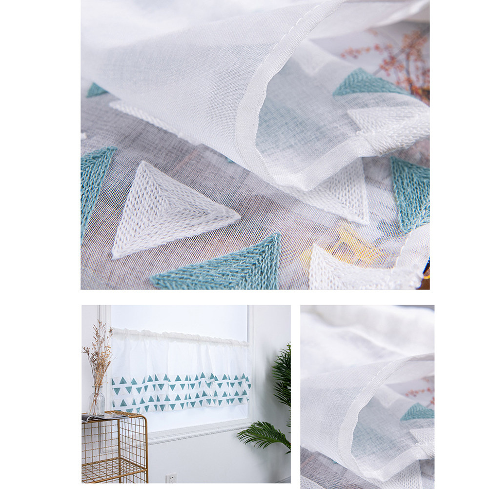 Halve gordijn voor raam, kort, - Home Decor Curtain recensie en prijs