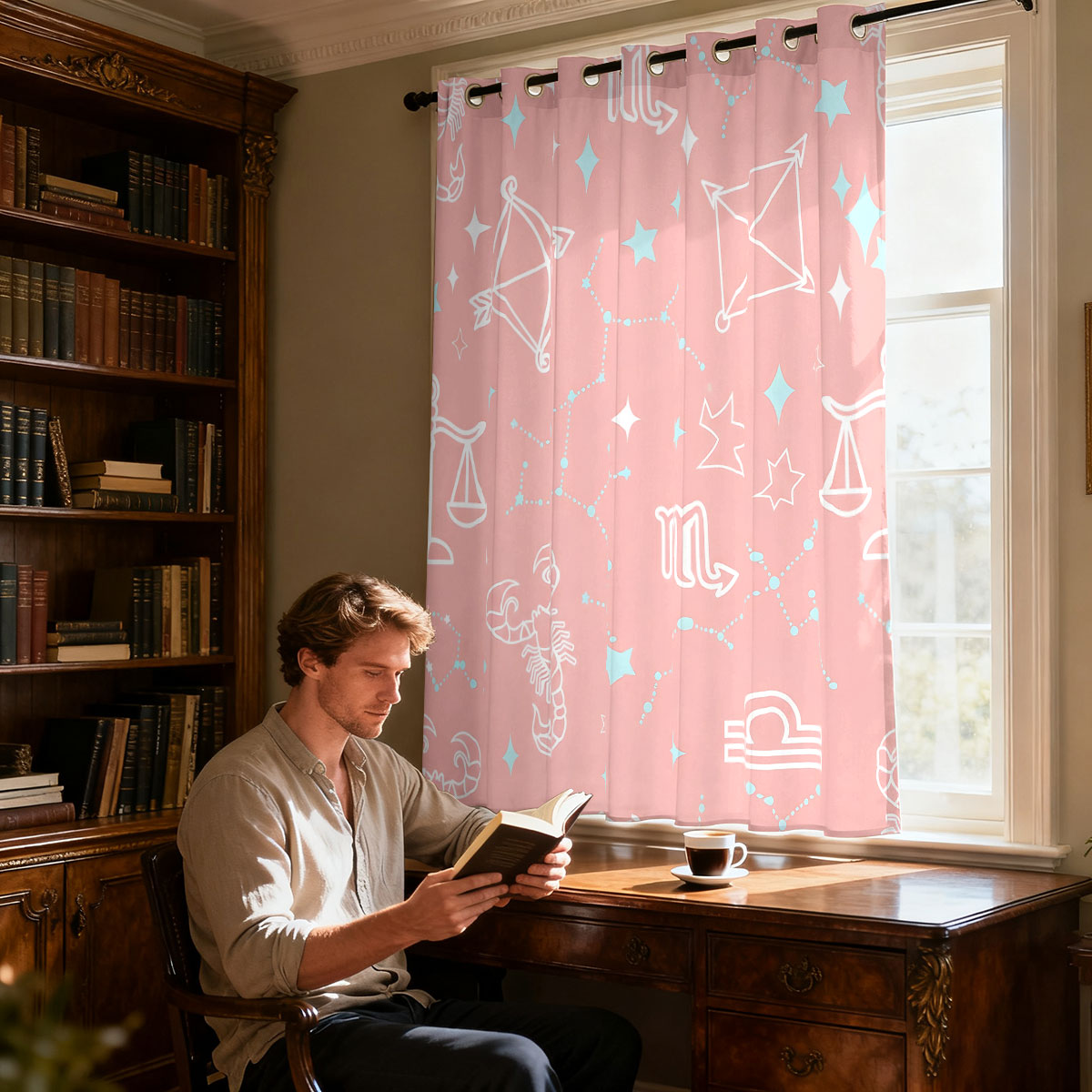 1 stuk Sterrenhemel Constellat - Home Decor Curtain recensie en prijs