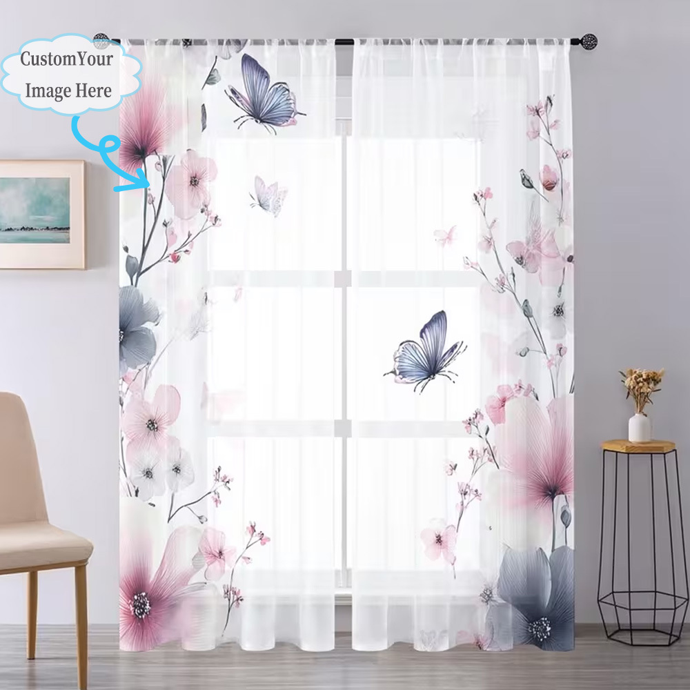 Op maat gemaakte 2D vlakke 2-d - Home Decor Curtain recensie en prijs