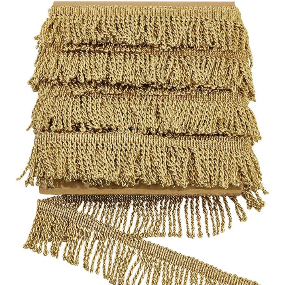 12 yards x 2,2 inch Fringe Tri - Home Decor Curtain recensie en prijs