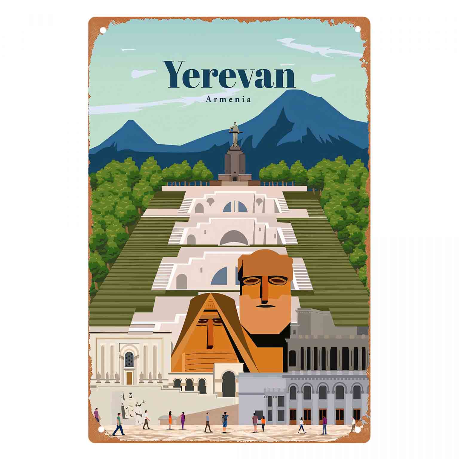 2D FLAT 1pc Yerevan Armenië St - Home Decor Yerevan recensie en prijs