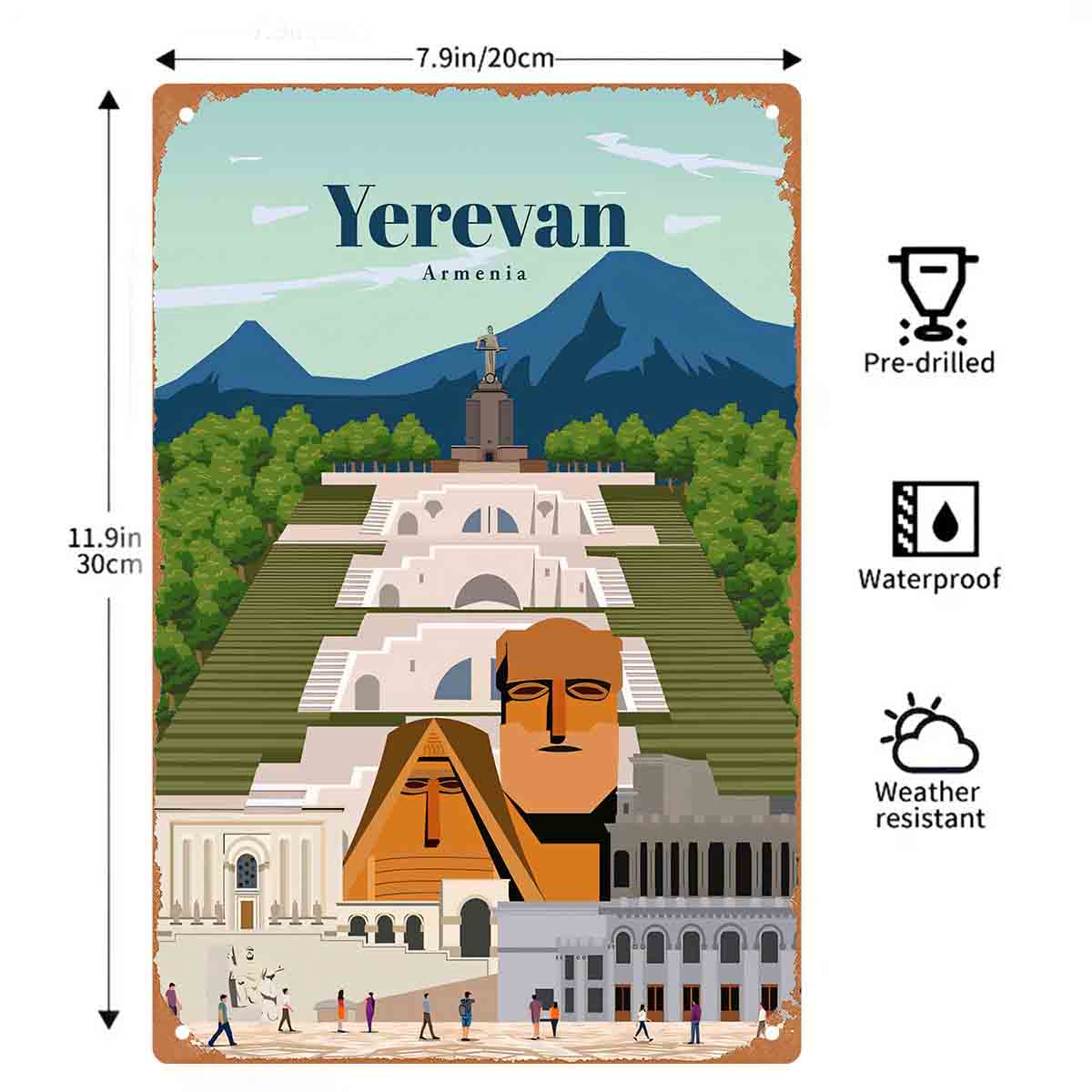 2D FLAT 1pc Yerevan Armenië St - Home Decor Yerevan recensie en prijs