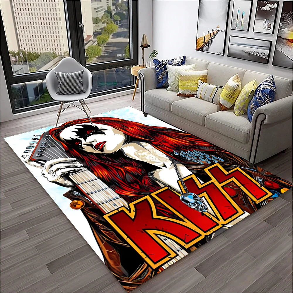 Retro KISS Rock Band Tapijt Ta - Home Decor Online Free recensie en prijs