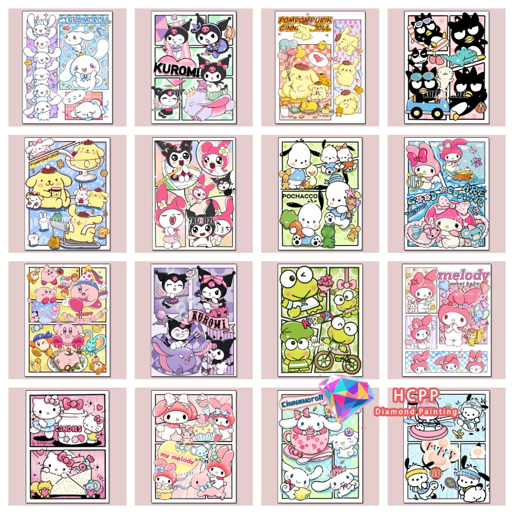 Kuromi Hello Kitty Diamond Pai - Home Decor Korea recensie en prijs