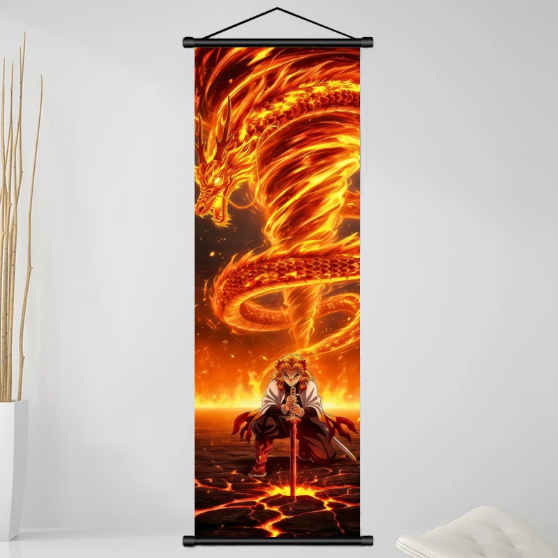 Demon Slayer Kyojuro Rengoku H - Home Decor Pinterest recensie en prijs