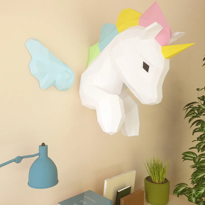 Regenboog Eenhoorn Dier Muur D - Home Decor Center recensie en prijs