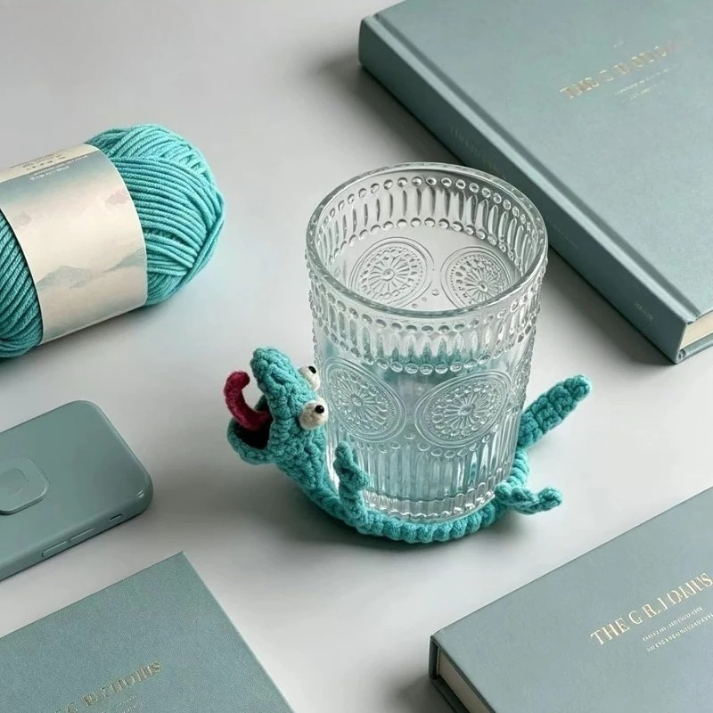 Haakwerk hagedis onderzetter s - Home Decor Etsy recensie en prijs