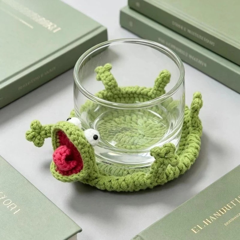 Haakwerk hagedis onderzetter s - Home Decor Etsy recensie en prijs
