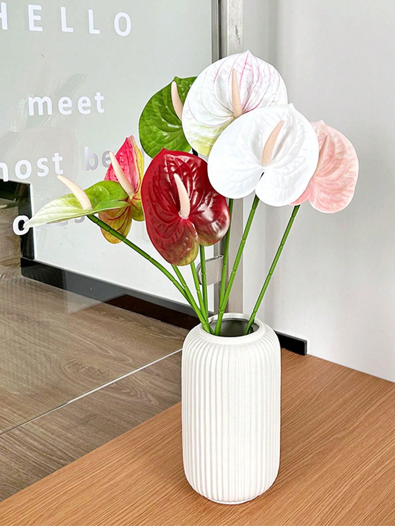 1/5 stks Kunstmatige Anthurium - Home Decor Center recensie en prijs