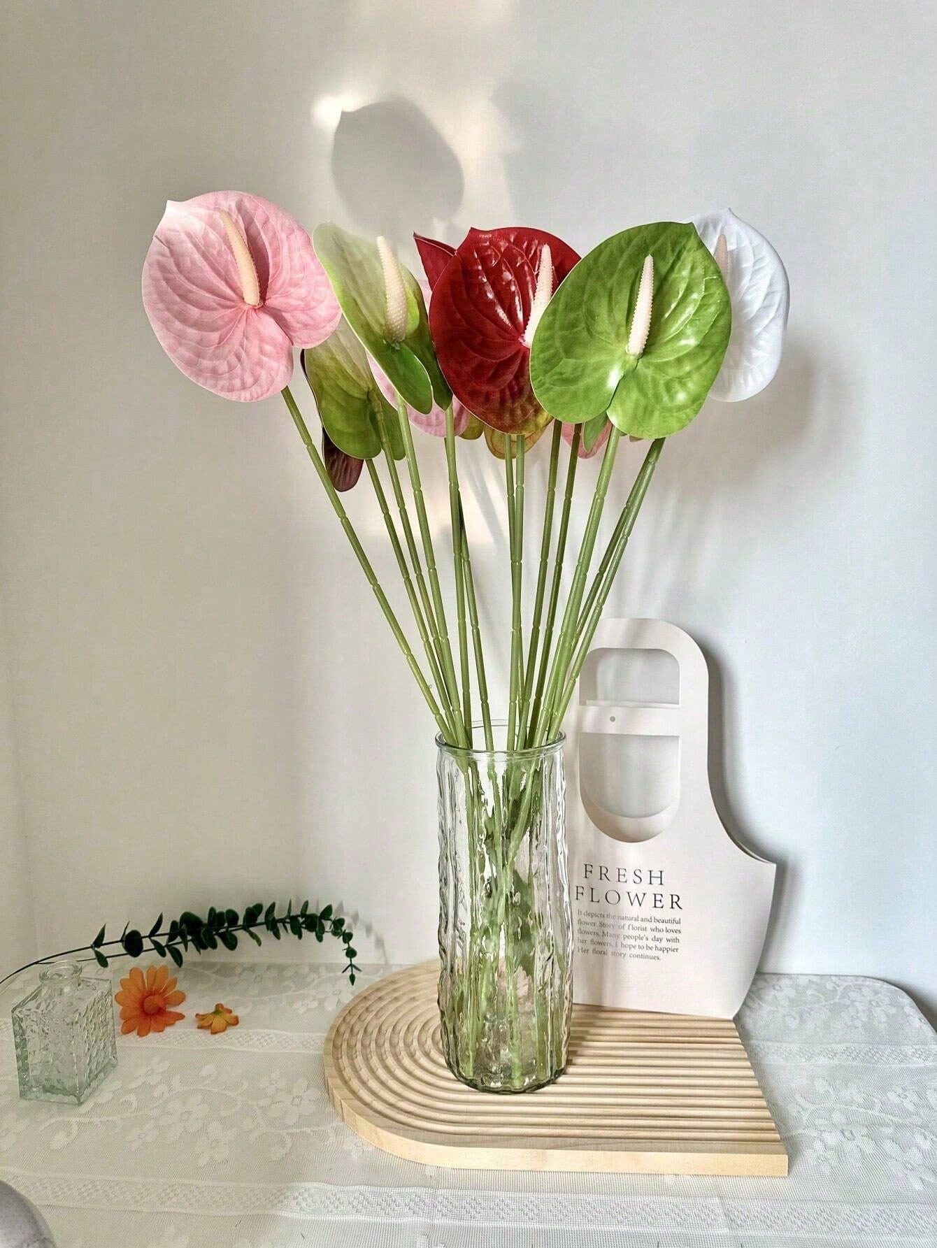 1/5 stks Kunstmatige Anthurium - Home Decor Center recensie en prijs