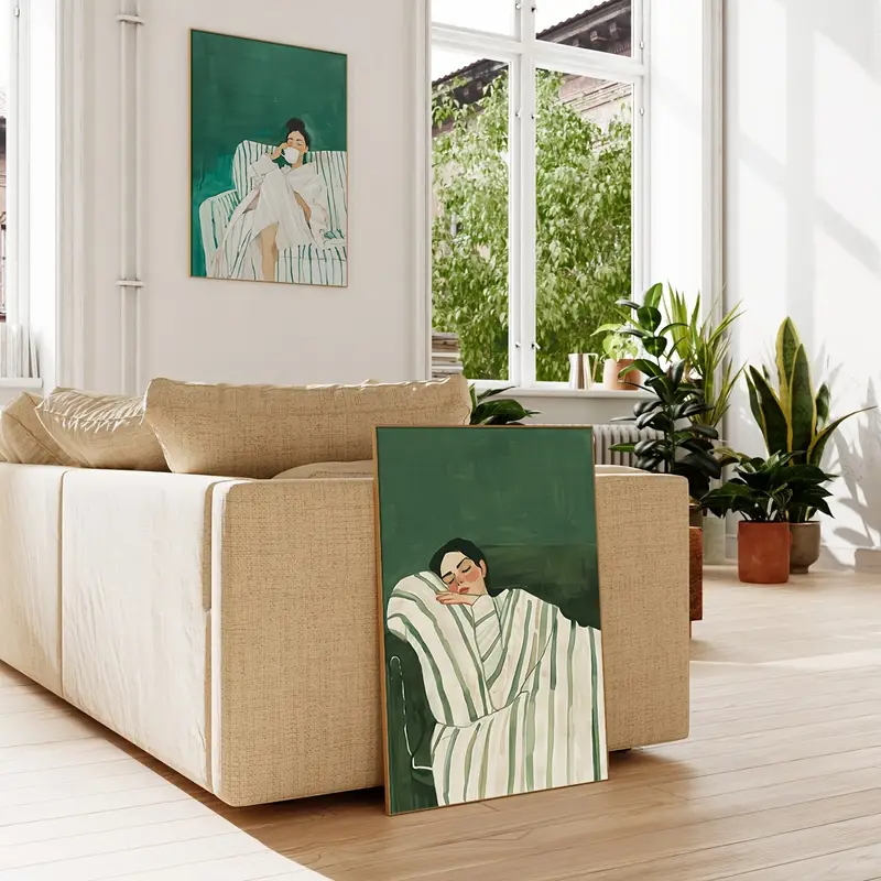 2 stks/set abstracte figuur sm - Home Decor Green recensie en prijs