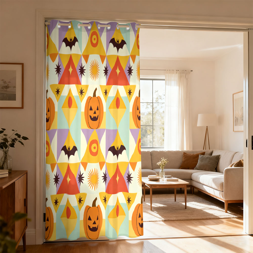 1 stuk Halloween pompoen vleer - Home Decor Curtain recensie en prijs