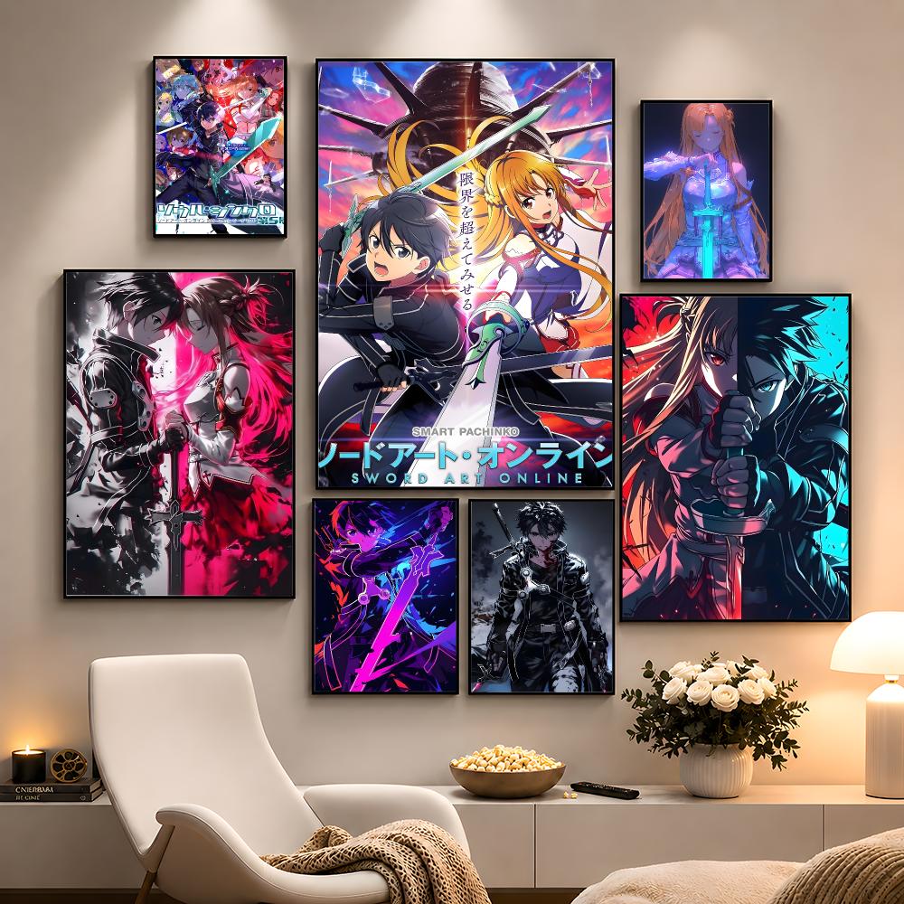 Anime Sword Art Online Kirito  - Home Decor Online Free recensie en prijs