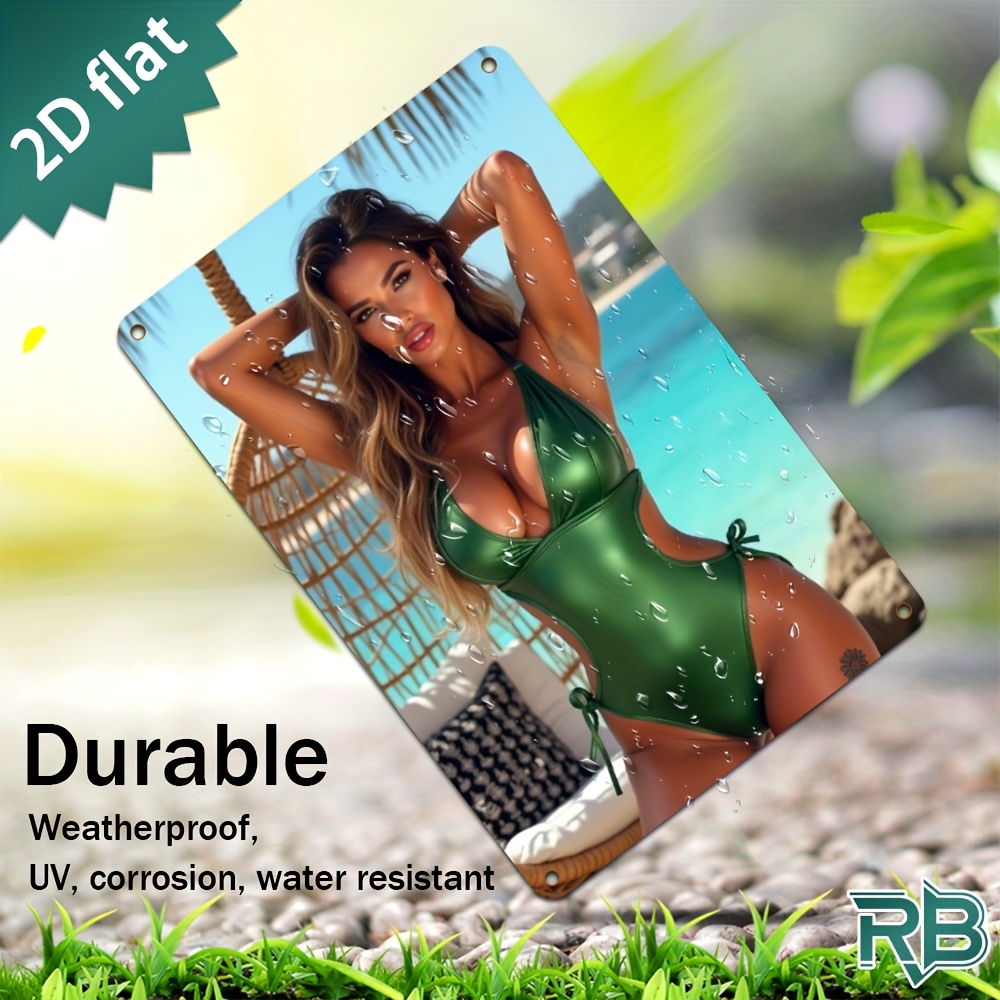 Vintage groene badpak strandme - Home Decor Green recensie en prijs
