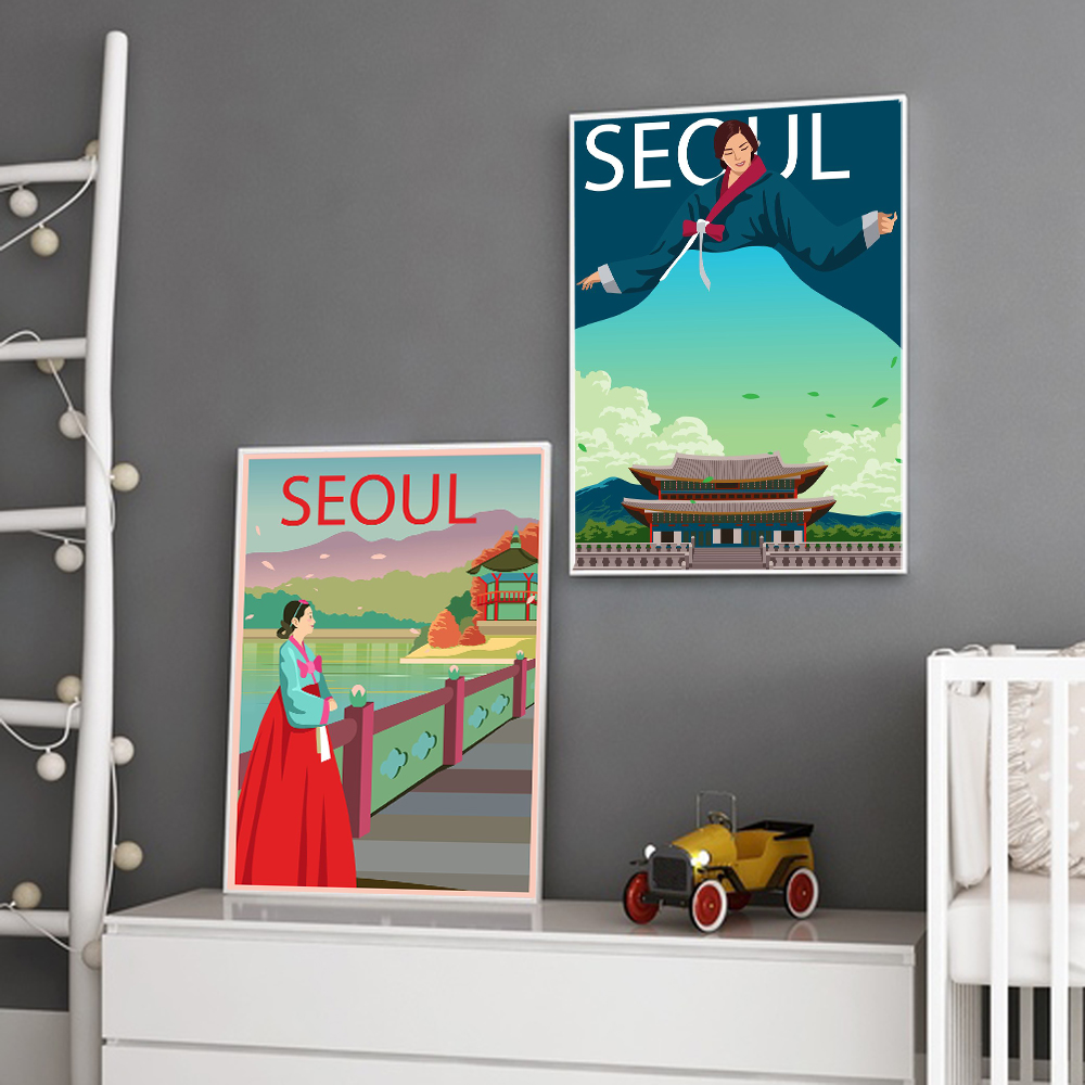 1 st frameloze canvas schilder - Home Decor Korea recensie en prijs