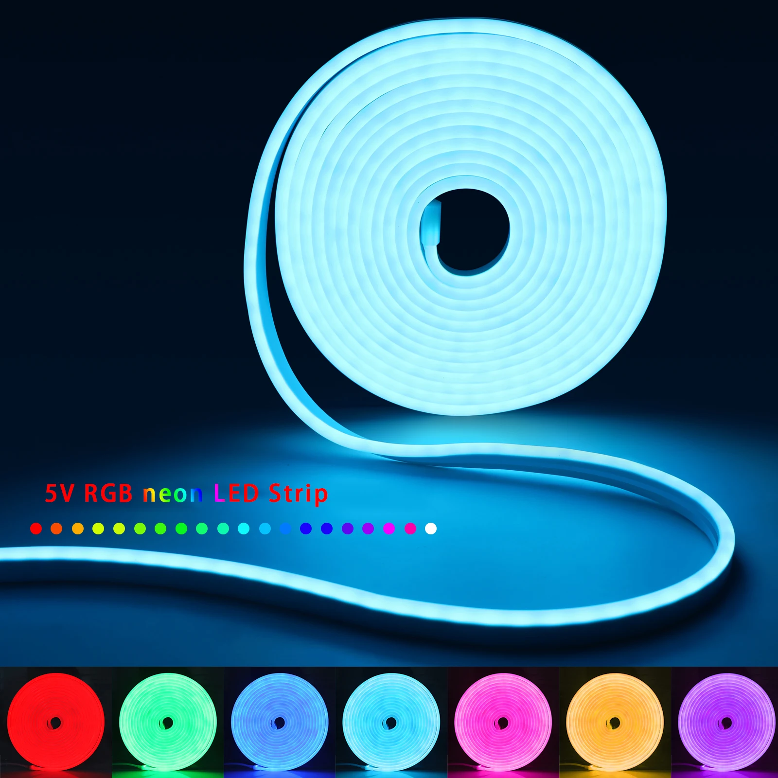 1-5m RGB LED Neon Strip Licht  - Home Decor Pinterest recensie en prijs