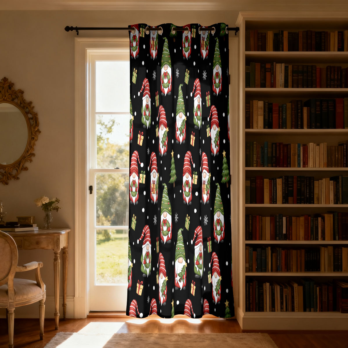 Kerstdwerg Kerstboom Cadeau Pr - Home Decor Curtain recensie en prijs